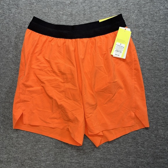 Men's Lined Run Shorts 5"‎ - All in Motion Spice Orange Small NWT - Picture 1 of 8